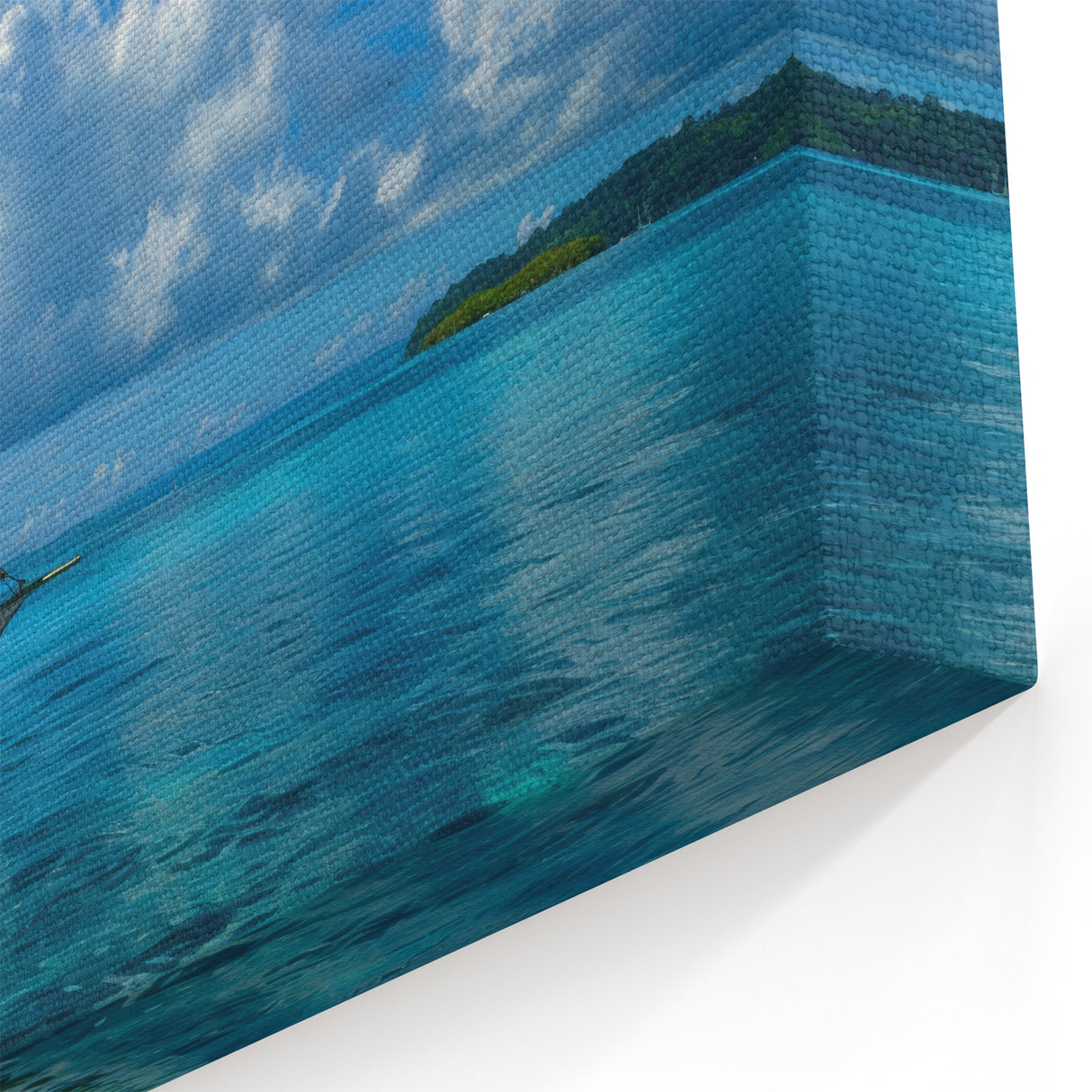 Traditional Micronesian Sailboat Art – Pacific Ocean Print