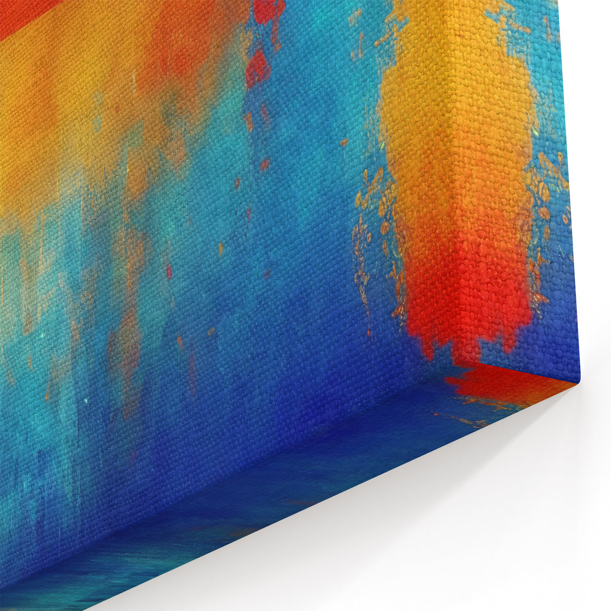 Paris Wall Art - Vibrant Eiffel Tower Canvas Prints