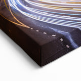 Connecticut Canvas Art - Hartford City Lights Photography