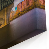 Connecticut Photography - Modern Urban Bridge Architecture Art Print