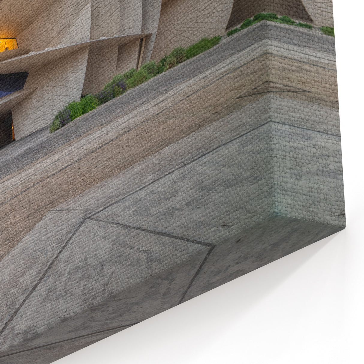 Modern Architecture Qatar - Iconic Building Canvas Print