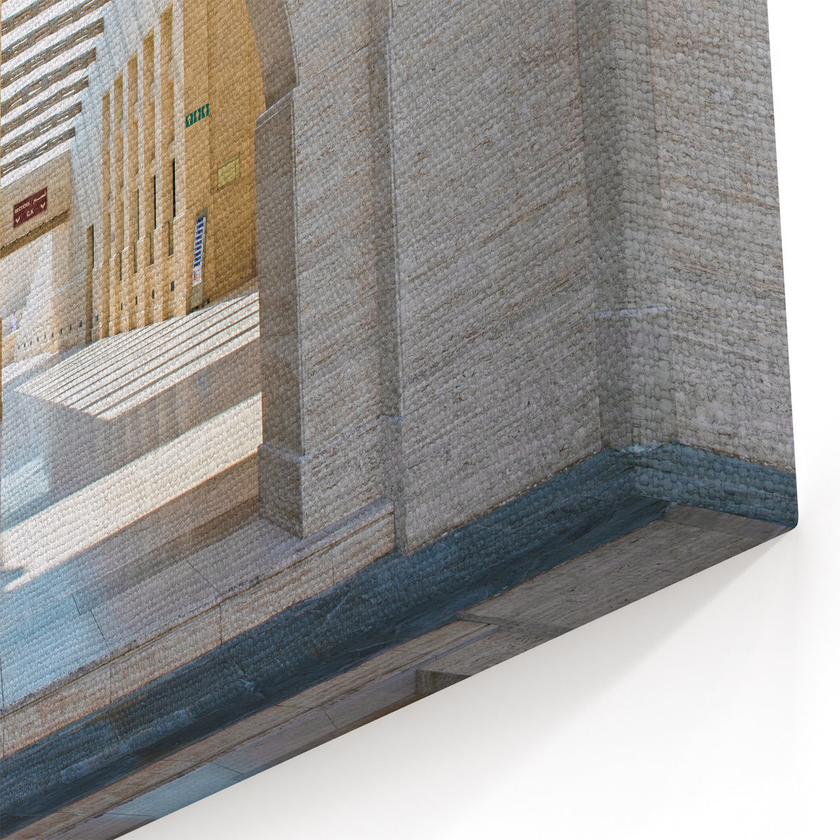 Qatari Arches - Modern Architecture Canvas Print