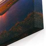 Connecticut Landscape Art - Lighthouse at Sunset Scenic Connecticut Prints