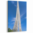 Arabic Calligraphy Tower - Qatar Landmark Canvas Print
