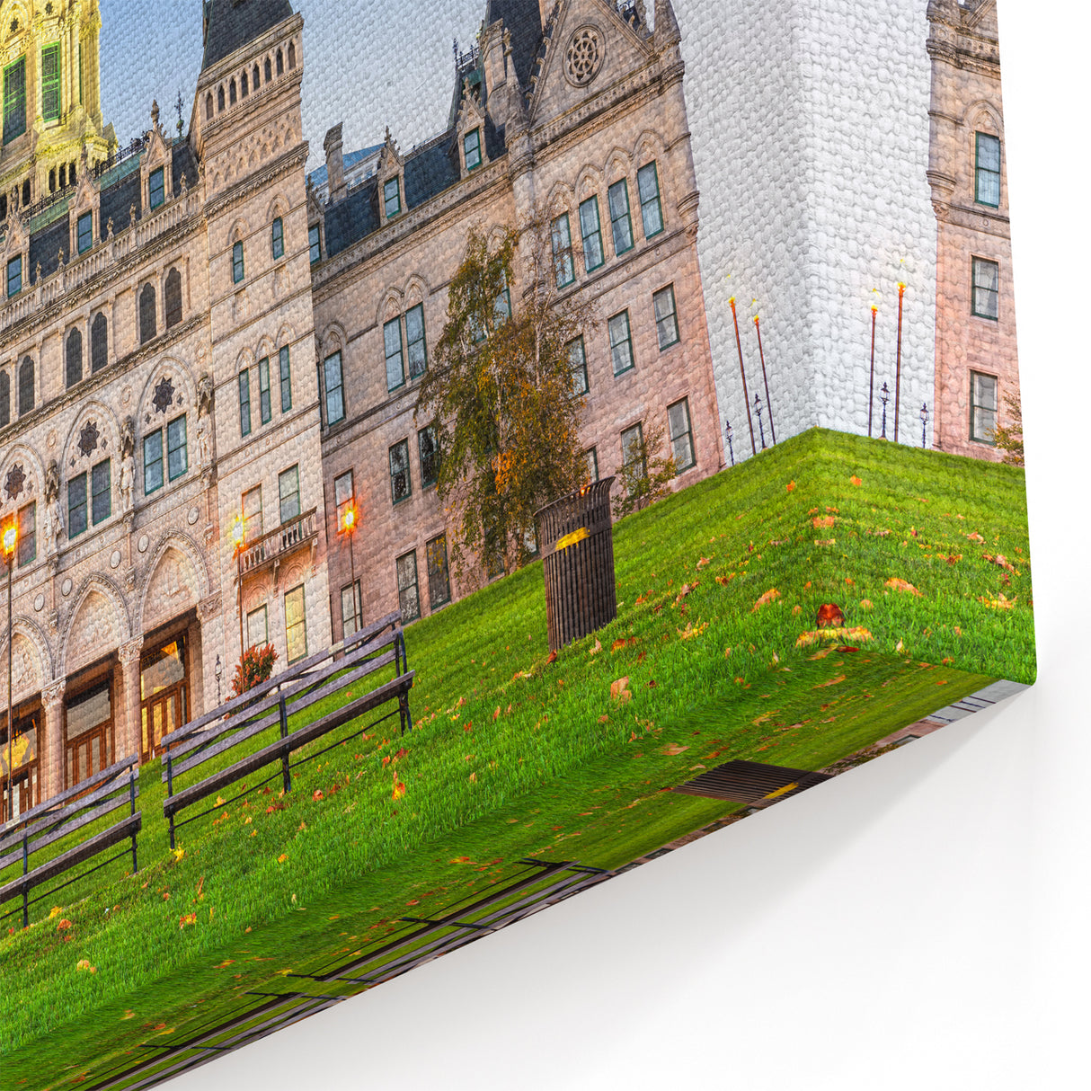State Capitol Building Architectural Connecticut Art - Connecticut Wall Art
