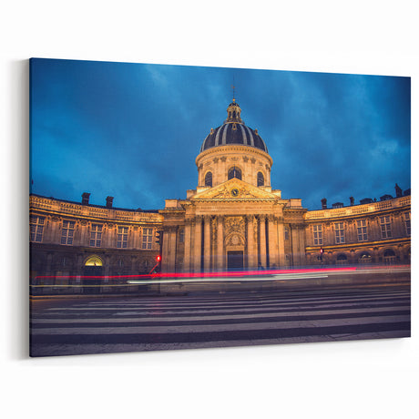 Delaware Architecture Art – Majestic Capitol Building Nighttime Print