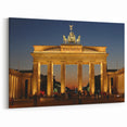 Berlin Wall Art - Iconic Brandenburg Gate Cityscape at Sunset
