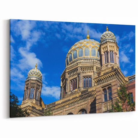 Berlin Wall Art - Majestic Dome of Berlin in Vibrant Street Photography