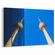 Berlin Photography - Striking TV Tower Reflection in Modern Berlin Skyline