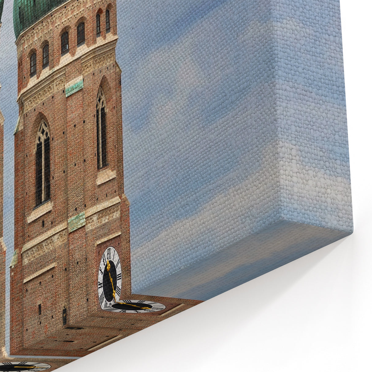 Munich Wall Art - Bavaria Architecture Decor Frauenkirche Towers Print