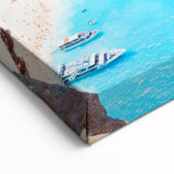 Santorini Prints - Stunning Navagio Beach and Blue Waters