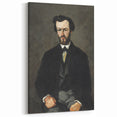 Paul Cezanne Prints - Man in Black Portrait | Cezanne Wall Art
