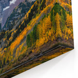 Rocky Mountains Wall Art - Majestic Colorado Fall Landscape at Sunrise