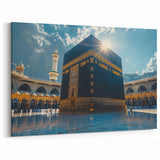 Islamic Art Decor - Majestic Kaaba in Mecca Arabian Scenery Print