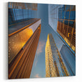 Modern Middle Eastern Architecture Art - Skyscraper Skyline Wall Print