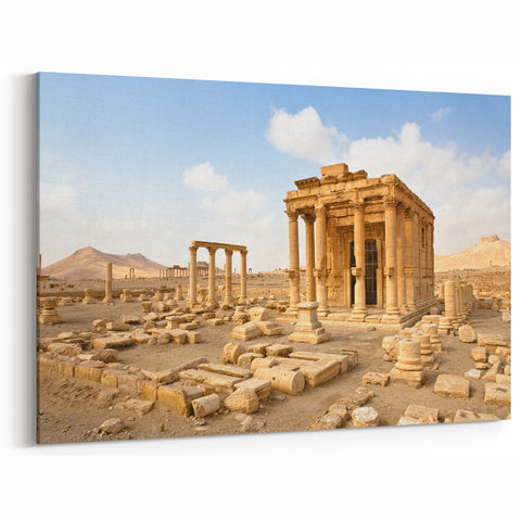 Ancient Syria Ruins Wall Art – Syrian Landscape Prints with Cultural Artwork