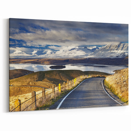Canterbury Landscape Art - Scenic New Zealand Travel Photography Print
