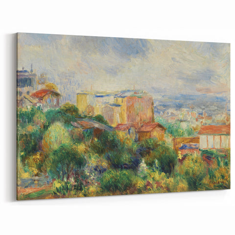 Pierre-Auguste Renoir Cityscape | Lush French Impressionist Wall Art