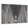 Canterbury Black and White Art - Historic Cathedral Photography Print