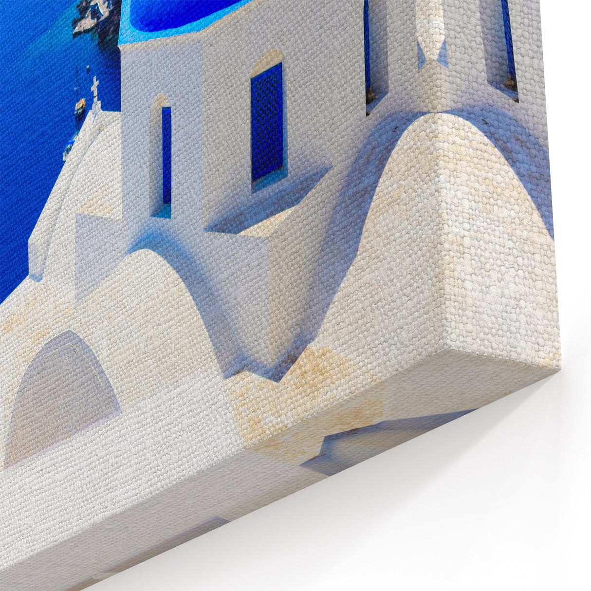 Scenic Santorini Prints - Greece Landscape Art with Iconic Dome