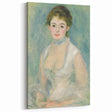 Pierre-Auguste Renoir Paintings - Impressionist Female Portrait - Wall Decor