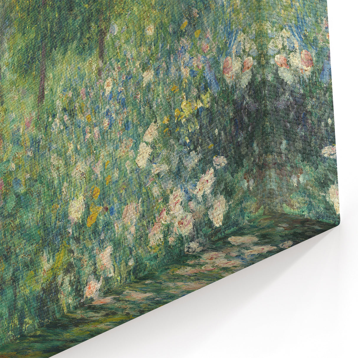 Pierre-Auguste Renoir Paintings – Impressionist Art Print of Garden Scene