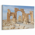 Ancient Ruins Wall Art - Historical Landmarks Canvas Print for Home Decor