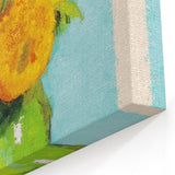 Vincent van Gogh Wall Art - Sunflowers First Version 1888, Canvas Print