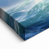 Classic Sailing Ship in Storm – Maritime Canvas Art | Nautical Decor