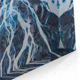 Canterbury Wall Art - New Zealand Aerial River Network Abstract Prints