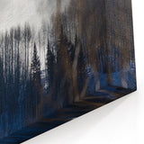 Vail Mountain Art - Misty Winter Forest with Snow-Covered Trees