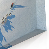 Polar Region Wall Art - Dog Sledding Adventure in Greenland Canvas Decor