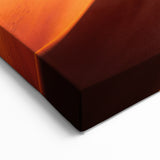 Radiant Dunes Wall Art - Abu Dhabi Desert Sunset Canvas