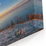 Hungary Scenic Prints - Hungarian Landscape Art of Winter Sunset