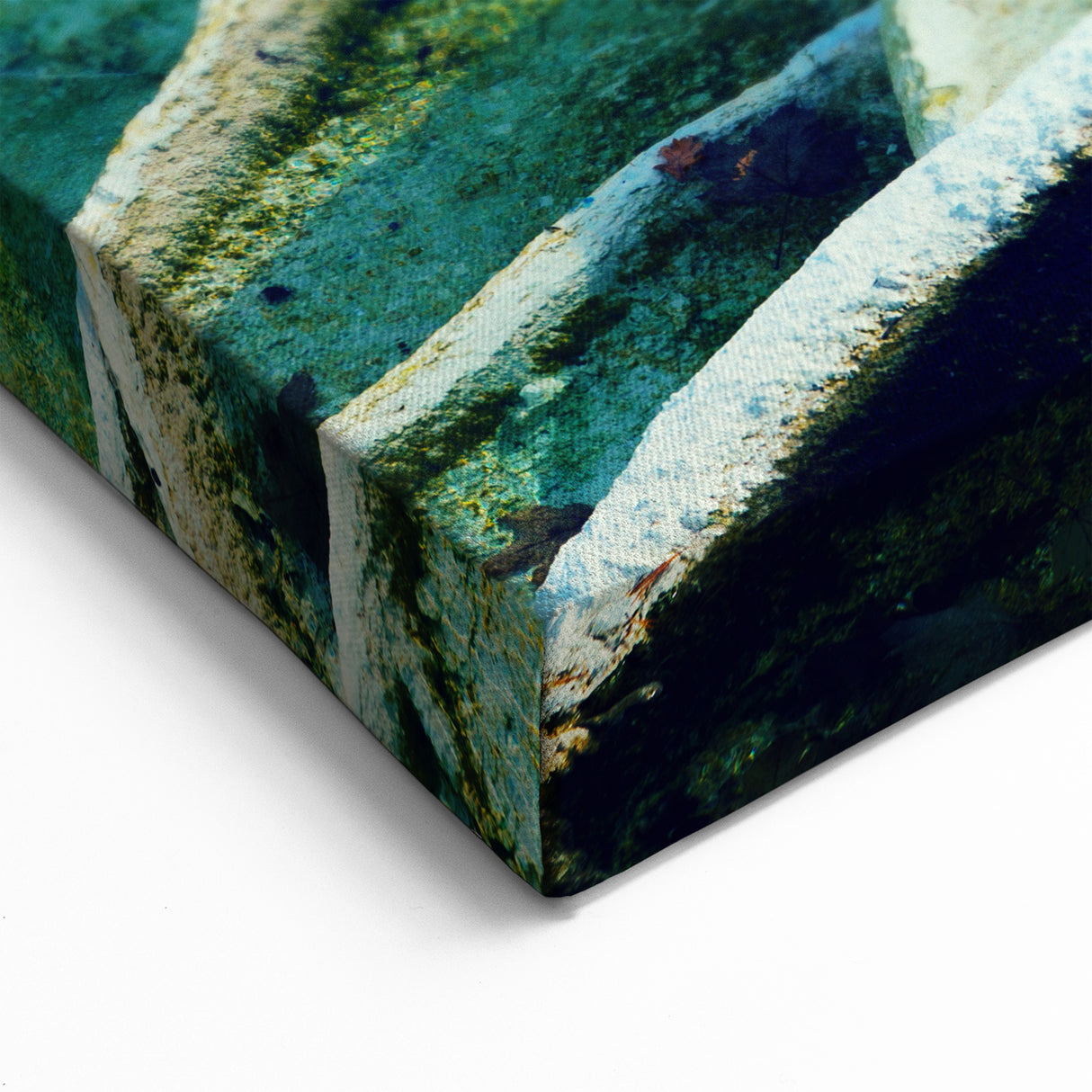 Hungarian Landscape Art - Mineral Terraces at Egerszalók Print