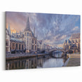 Budapest Cityscape Art - Historic Architecture by the Danube River