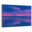 Florida Keys Purple Sunset Wall Art – Ocean and Coastal Scenic Decor