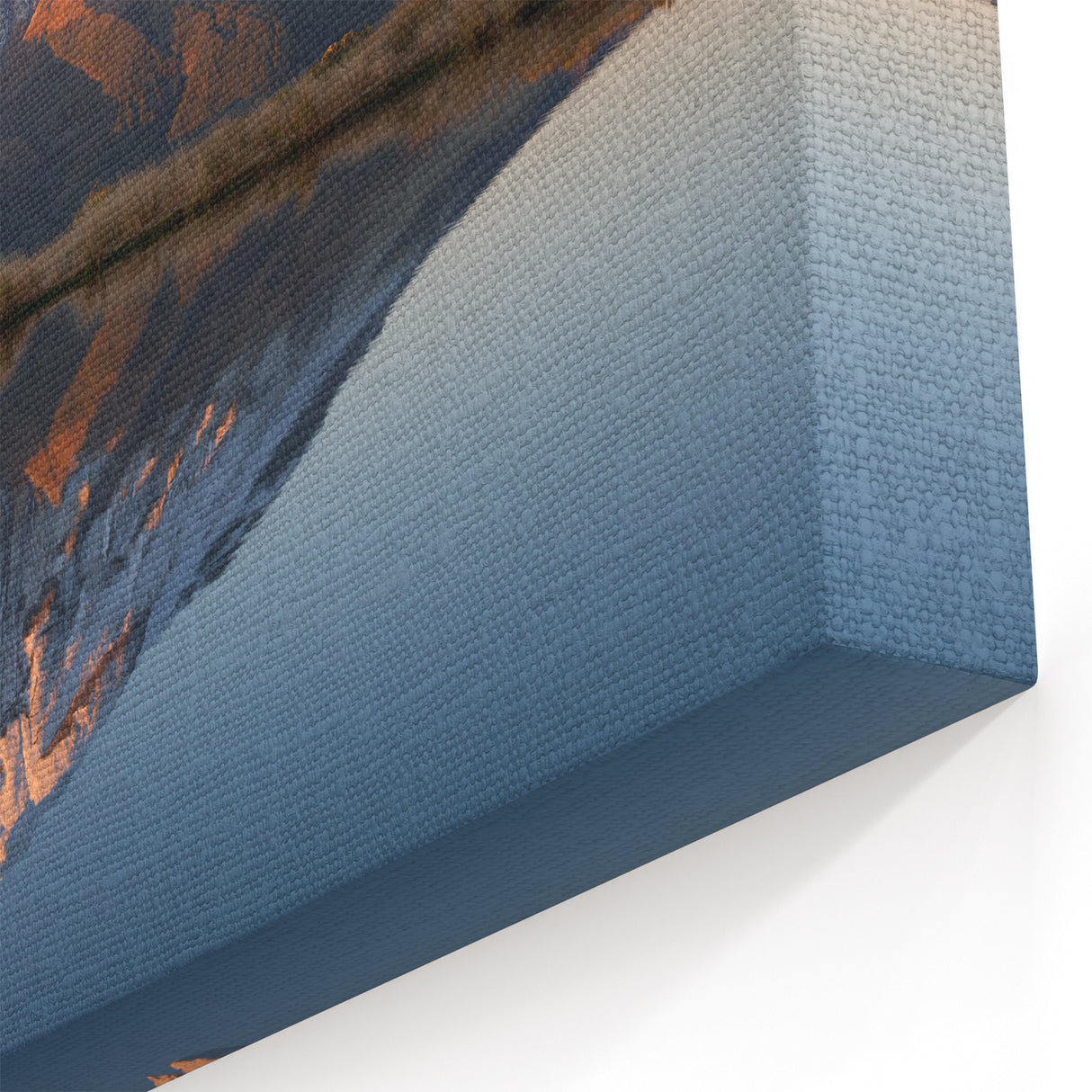 Taranaki Wall Art – New Zealand Scenery Art with Mountain Reflection