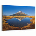 Taranaki Landscape Prints – New Zealand Scenery Art with Mountain Reflection