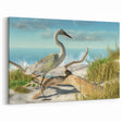 Daytona Wall Art - Majestic Heron by the Ocean on a Sunny Beach