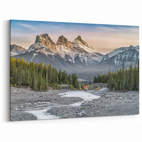 Pikes Peak Canvas Prints - Colorado Mountain Photography for Home Decor