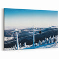 Telluride Colorado Prints - Scenic Mountain Gondola Photography Canvas