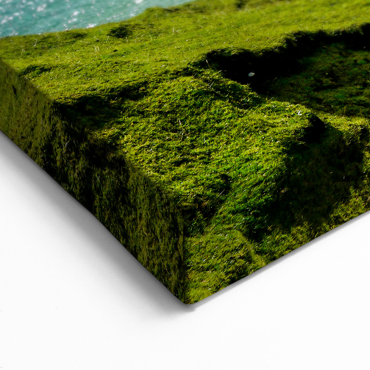 Ireland Nature Artwork - Serene Beach and Cliffs on Emerald Coast