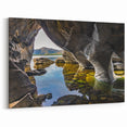 Ireland Wall Art - Captivating Cave and Lake Scenic Print