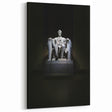 Abraham Lincoln Statue Wall Art - Iconic Lincoln Memorial Sculpture