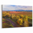 Sonoma Vineyard Landscape Painting - California Wine Country Wall Art