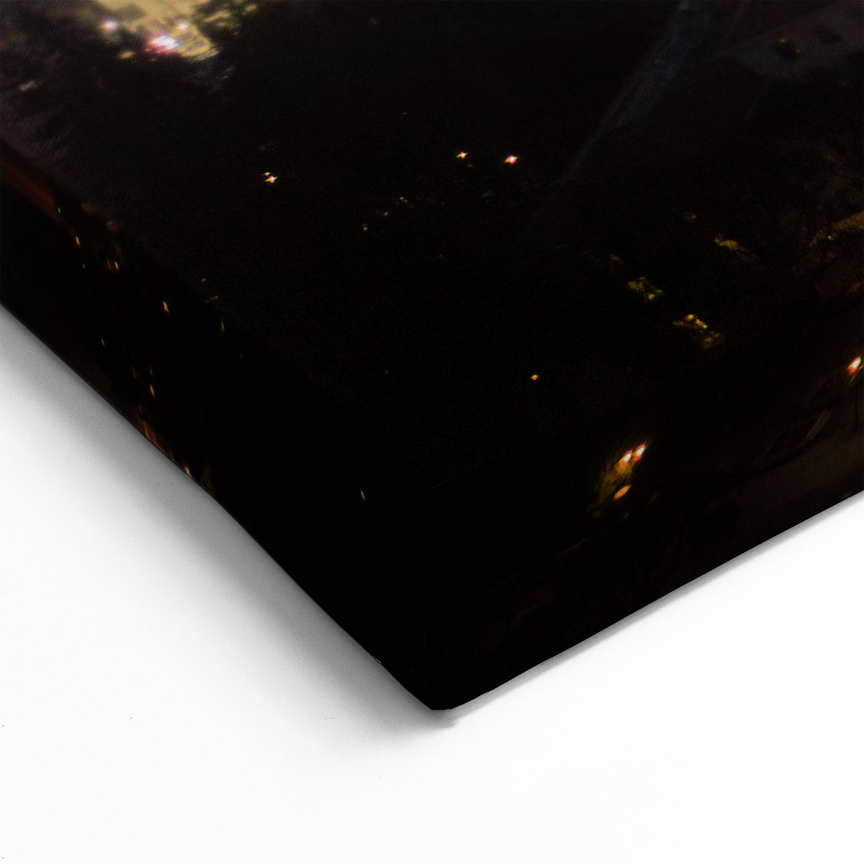 Berkeley Skyline Art - Golden Sunset Over the City on Canvas