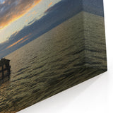 Serene Berkeley Bay Sunset - Tranquil Coastal View on Canvas