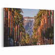 Hollywood Sign and Palm Trees - Iconic California Wall Art Print