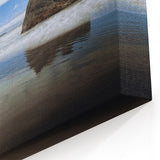 Washington National Park Art - Serene Beach Reflections with Coastal Rocks